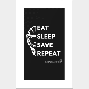 Eat. Sleep. Save. Repeat. Posters and Art